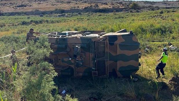 Iğdır'dan acı haber! Askeri araç devrildi: 1 şehit, 2 yaralı)