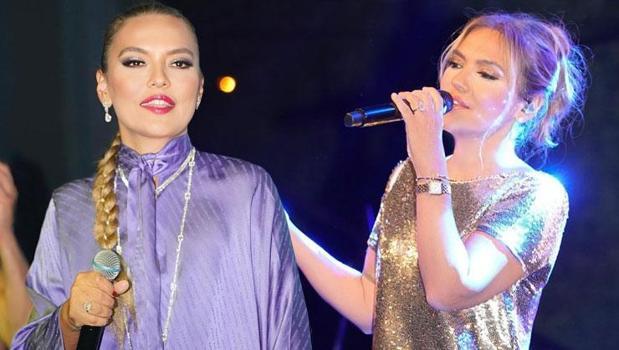 Demet Akalın resmen eridi! Sahne pozlarına beğeni yağdı)
