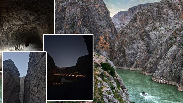 Kayaların içine kazınan 132 yıllık gizem: Türkiye'nin en tehlikeli yolu olarak biliniyor! Adrenalin tutkunlarının favori rotası 'Karanlık Kanyon')