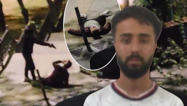 Annesini taciz eden adamı bacağından vurdu! Parkta dehşet anları)