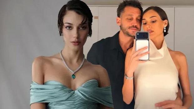 Dilan Çiçek Deniz ve Birkan Nasuhoğlu'ndan aşk dolu kare! Beğeni yağdı)