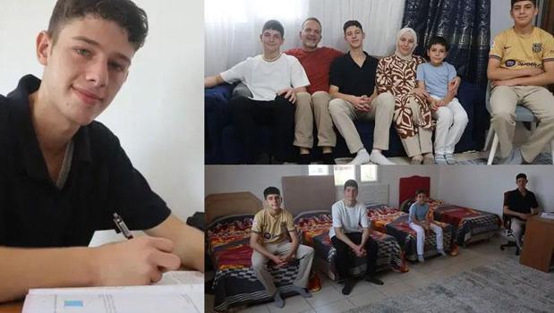 YKS'de büyük başarı! Savaştan kaçıp depreme yakalandı, yine de tıp fakültesini kazandı!)