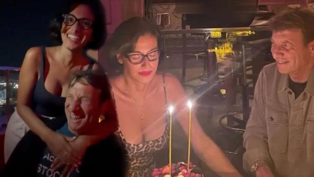 Kaya Çilingiroğlu’ndan sevgilisi Aslım Kan’a romantik kutlama)