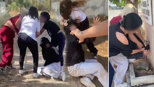 Denizli'de dehşete düşüren akran zorbalığı! Islattılar, darp ettiler, saçından tutup sürüklediler)