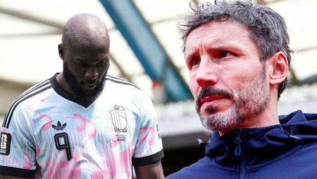 Belçika Teknik Direktörü Van Bommel'den Türkiye maçı öncesi 'Lukaku' açıklaması)