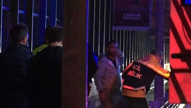 Haliç Köprüsü’nde intihar girişiminde bulunan şahıs 2 saat sonra ikna edildi)