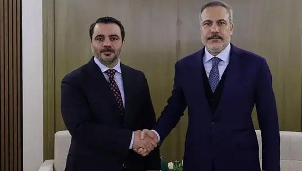 Dışişleri Bakanı Hakan Fidan Suriye Dışişleri Bakanı Şeybani ile görüştü)