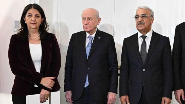 DEM Parti İmralı Heyeti, Bahçeli ile görüştü)