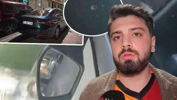 Trafikte maganda dehşeti! Okul yolundaki çocuklara aldırış etmedi, kurşun yağdırdı)