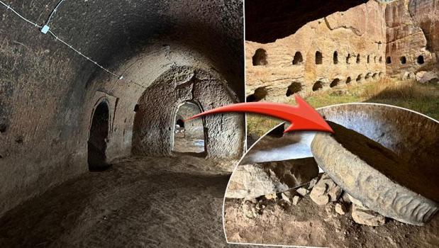 Devasa kilit taşları şehri mi koruyor? Kırşehir’de evlerin altına uzanan 20 odalı gizem)