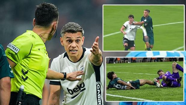 Eski hakemler Beşiktaş - Kocaelispor maçında tartışmalı pozisyonları yorumladı! 'Kural dışı hareket, kırmızı kart')