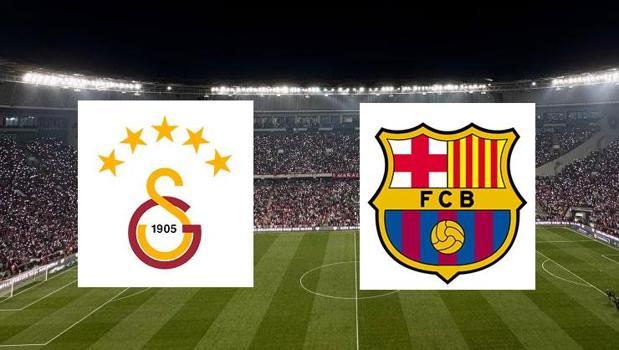 Galatasaray - Barcelona maçında yüksek tempo)
