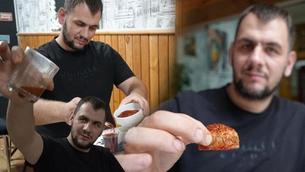 Çayın yanına kıtlama ‘pul biber’! Görenler inanamadı: Acısız tek günüm geçmiyor)