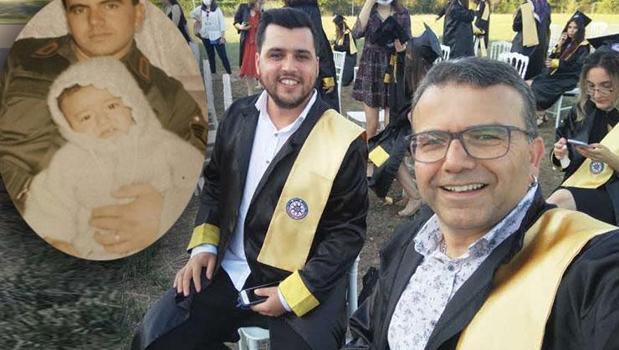 Gelenek bu kez tersine döndü: Astsubay baba emekli oldu, oğlunun izinden gitti!)