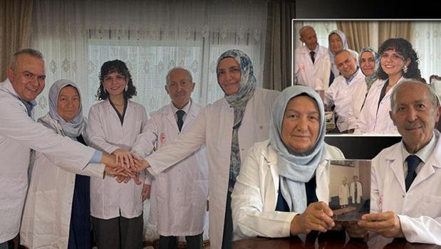Genlerinde hekimlik var: Büyük dede başlattı, 4'üncü kuşak torun son noktayı koydu!)