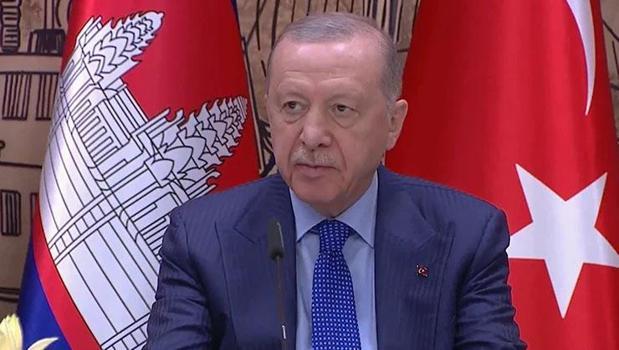 Kamboçya Başbakanı Türkiye'de! Cumhurbaşkanı Erdoğan: 'Savunma sanayii alanında iş birliğimizi güçlendireceğiz')