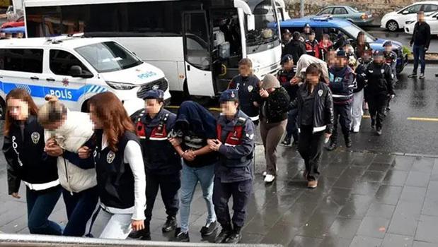 Nevşehir merkezli 9 ilde fuhuş operasyonu: 28 şüpheliden 11'i tutuklandı)