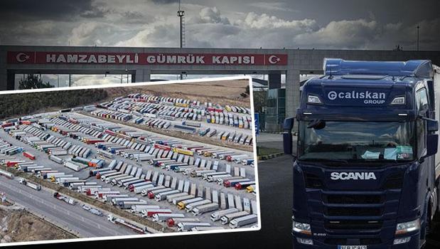 Avrupa kapısında 30 kilometre kuyruk eziyeti! Günlerce sürüyor: Daha ne kadar bekleyeceğiz belli değil)