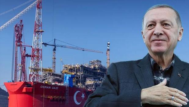 Osman Gazi görev yerine uğurlandı... Cumhurbaşkanı Erdoğan: Karadeniz'deki gaz üretimi ikiye katlanacak)