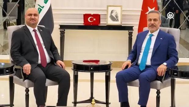 Dışişleri Bakanı Hakan Fidan Bağdat'ta temaslarda bulundu)