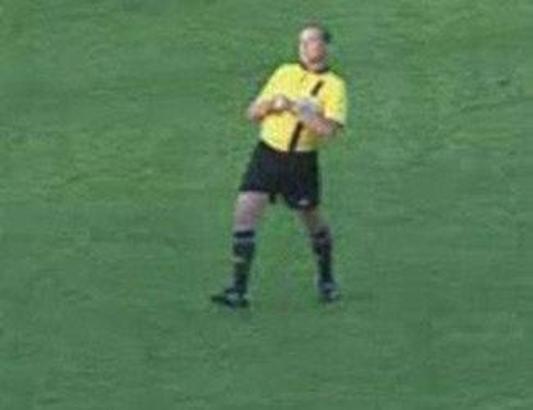 Sarhoş hakem skandalı