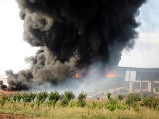 Malatya'da korkutan yangın