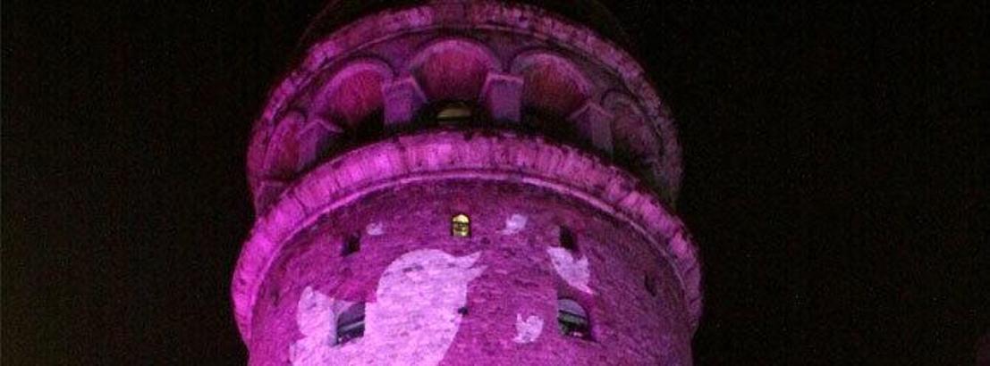 Galata Kulesi pempe oldu