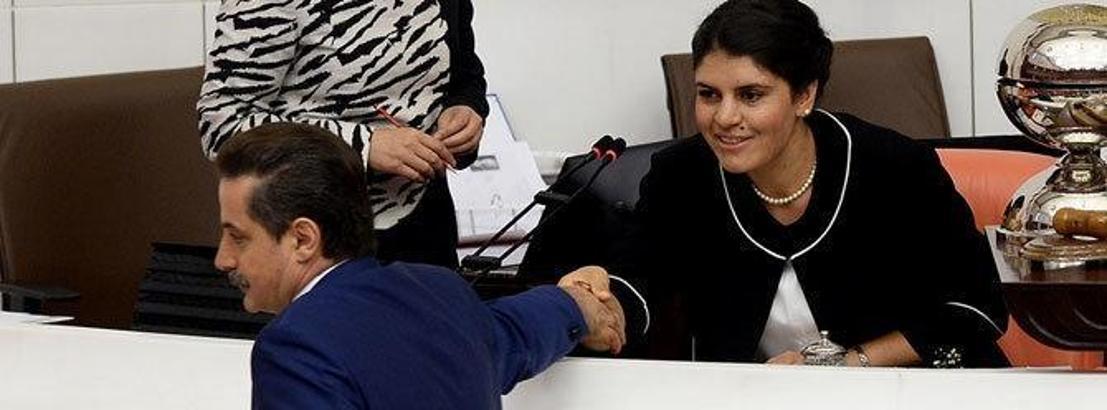 Dilek Öcalan Meclis Başkanlık Divanı'nda