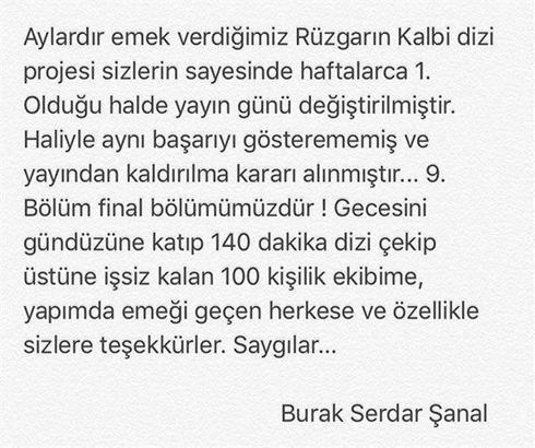 Rüzgarın Kalbi Neden Final Oldu Hayranları Şokta Yayınlanacakmı