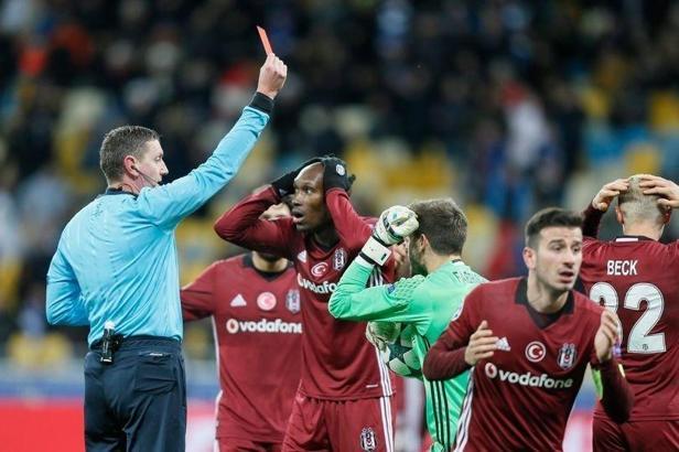 Dinamo Kiev - Beşiktaş maçında hakem skandalı!