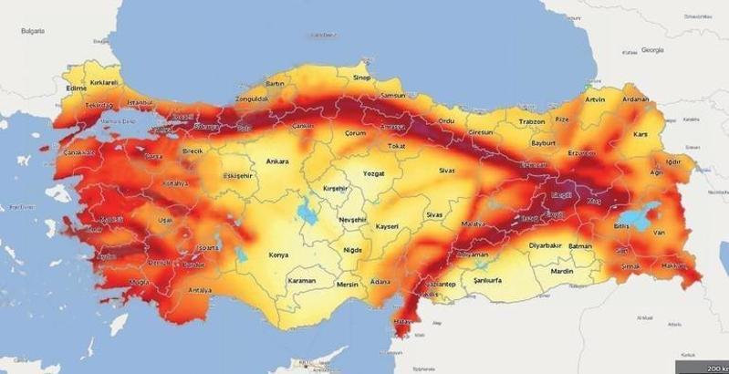 Türkiye’nin deprem haritası yenilendi