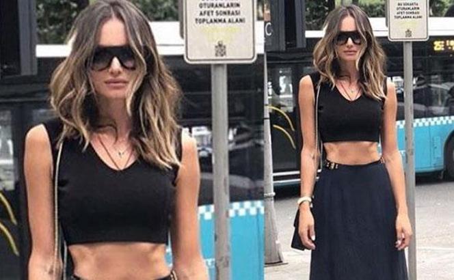 Emina Jahovic incecik beliyle şaşırttı