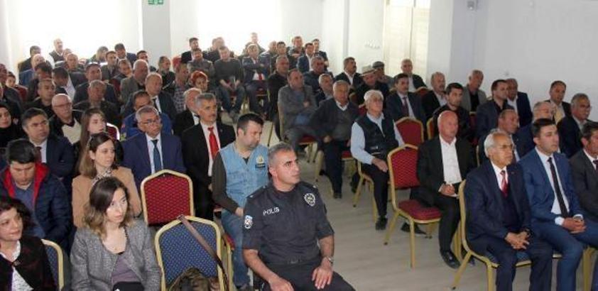 Yeşilova'da Salda Gölü bilgilendirme toplantısı