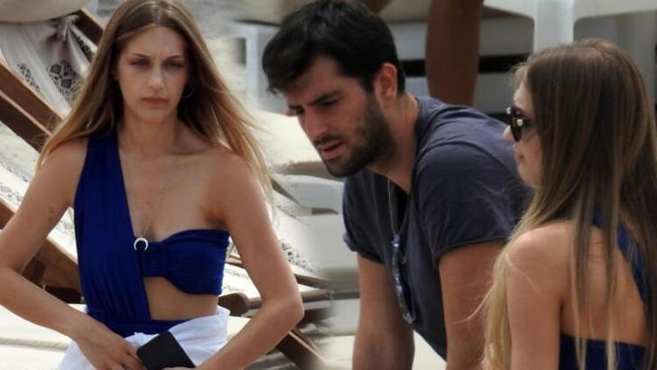 Mahmut Kırmızıgül sevgilisiyle Çeşme'de