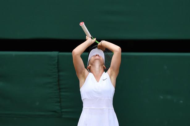 Wimbledon Tenis Turnuvası tek kadınlar finalinde Simona Halep şampiyon