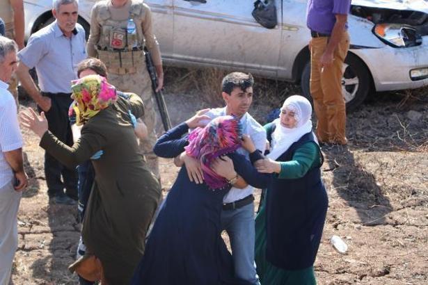 Lice'de otomobil şarampole devrildi: 1 ölü, 4 ağır yaralı