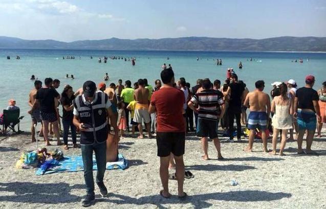 Salda Gölü'nde boğuldu