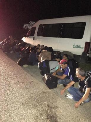 Çanakkale'de 48 kaçak göçmen yakalandı