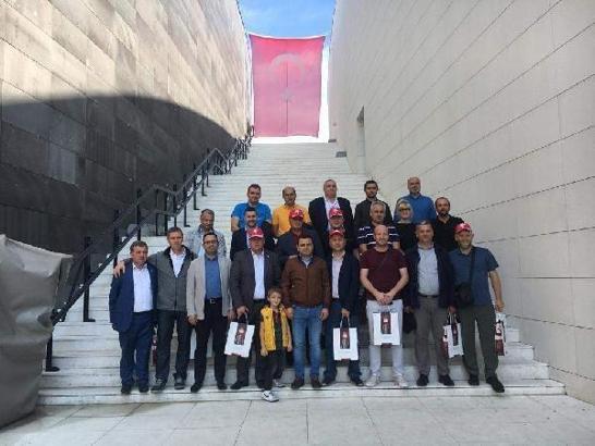 Bosna Hersek heyeti, Tarihi Alanı ziyaret etti