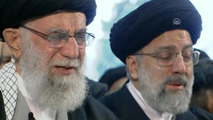 Hamaney, Süleymani'nin cenaze töreninde hüngür hüngür ağladı