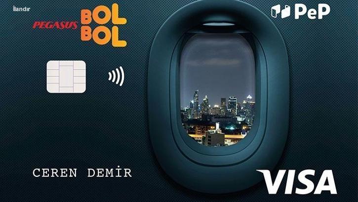 Hesabınızdaki para PeP Pegasus BolBol Kart ile uçak biletine dönüşüyor!