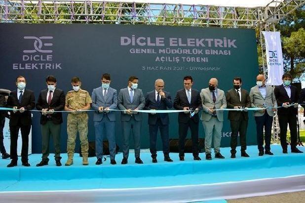 Dicle Elektrik'in yeni genel müdürlük binası törenle hizmete girdi