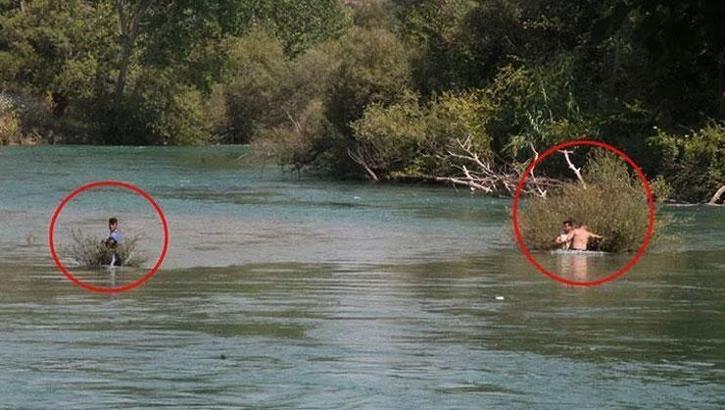 Son dakika: Su aniden yükselince gömüldüler! Yürüyüş kötü bitti