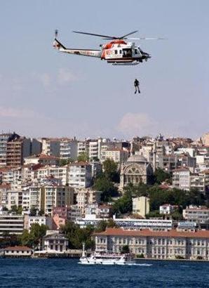 Boğaz'da felaket tatbikatı