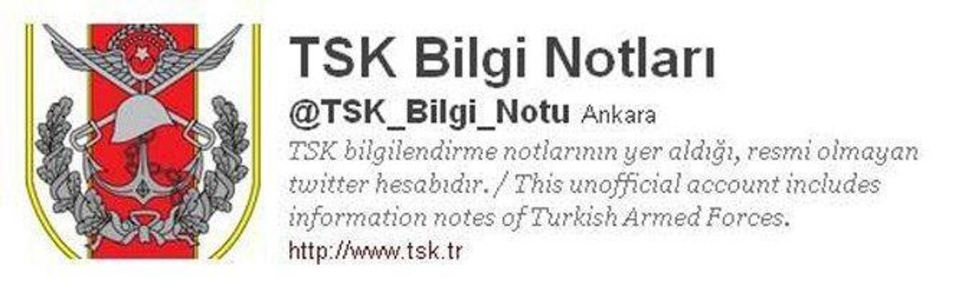 TSK'dan Twitter uyarısı - Gündem Haberleri