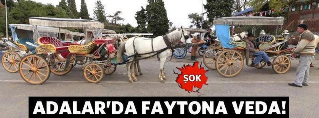 Adalar'ın simgesi faytonlar kalkıyor