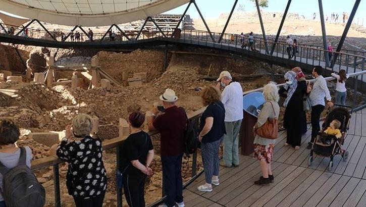 Göbeklitepe'ye ziyaretçi akını!