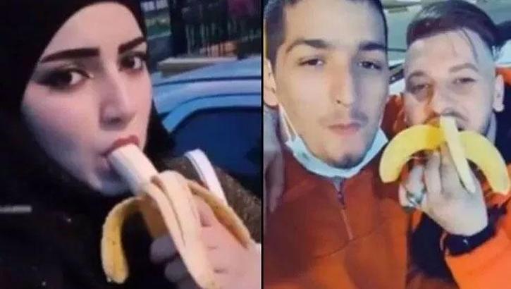'Muz yeme' paylaşımı yapan 8 Suriyeli gözaltında
