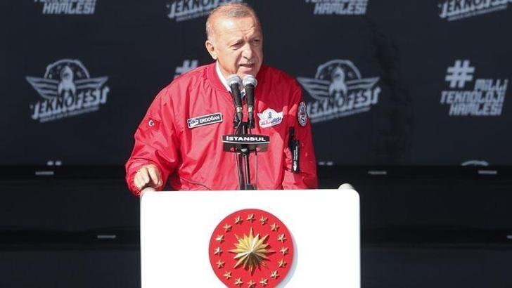 Cumhurbaşkanı Erdoğan'dan TEKNOFEST'te önemli mesajlar!