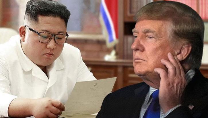 Trump, Kim Jong-un ile arasındaki 'aşk mektuplarını' da götürmüş